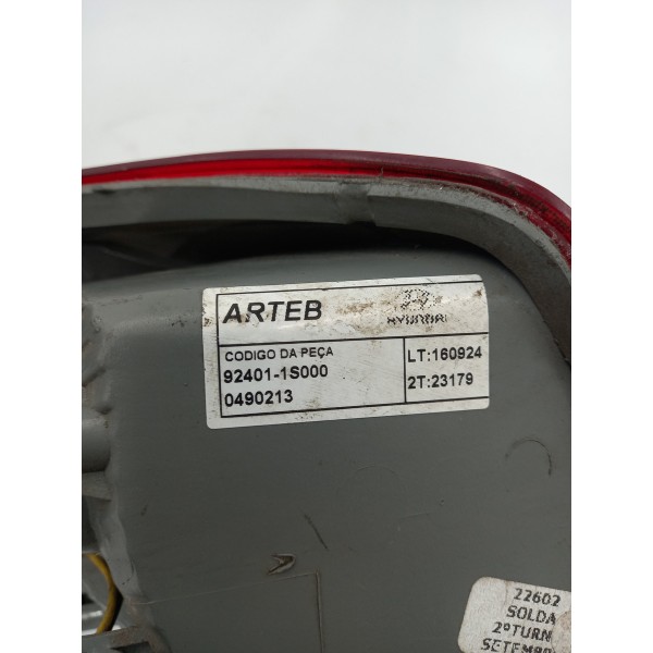 Lanterna Traseira Hb20 Hatch 15/12 C/soquete