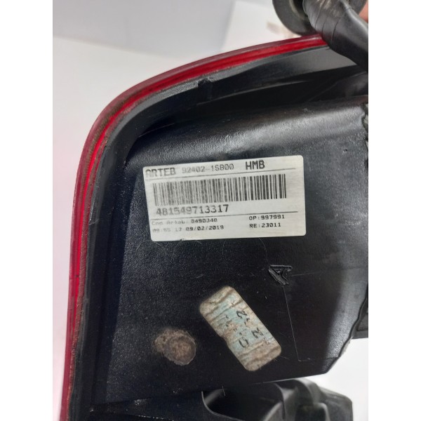 Lanterna Traseira Direita Hb20 Sedan Hy-1 2013 2014 15/2018