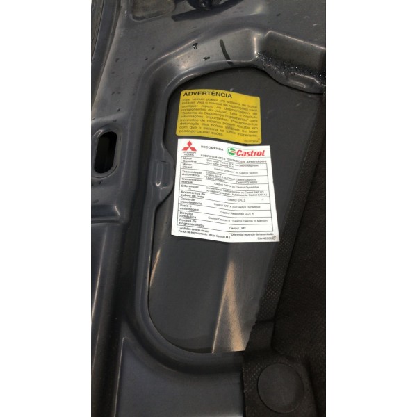 Capo Pajero Full 2012 2013 2014 A 2016 Peça Original Carro