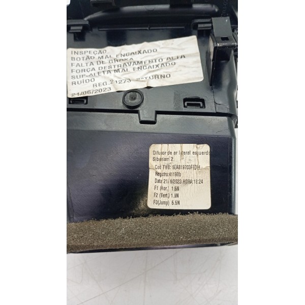 Difusor De Ar Esquerdo Novo Polo 17/20  6ea819703