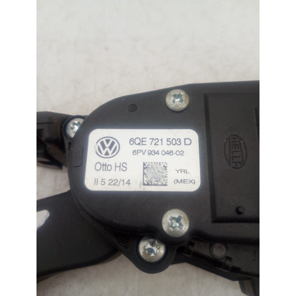 Pedal Acelerador Volkswagen Voyage 1.6 2013 2014 6qe721503d