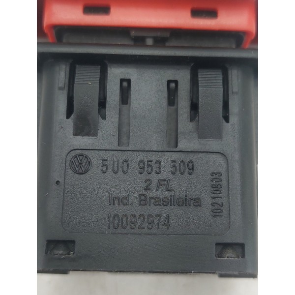 Botão Pisca Alerta Gol G6 Saveiro 2012 2013 2014 2015 A 2016