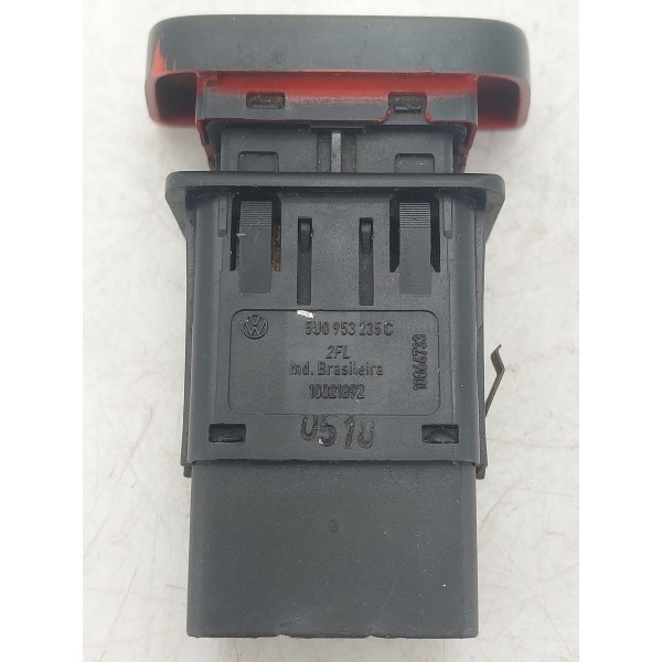Botao Pista Alerta Gol G5 Voyage 2008 2009 2010 2011 A 2013