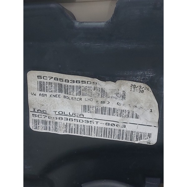 Acabamento Inferior Painel Vw Jetta 2.0 2013 2014 5c0971845