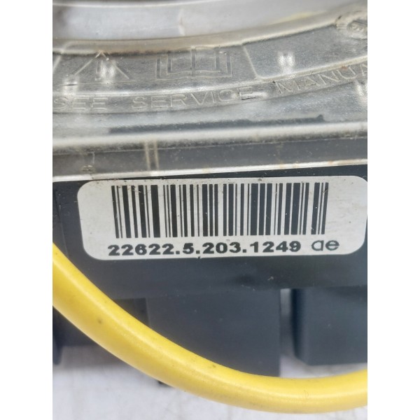 Cinta Fita Airbag Hard Disk Jeep Renegade 16v 1.8 2.0 15/22 Preto