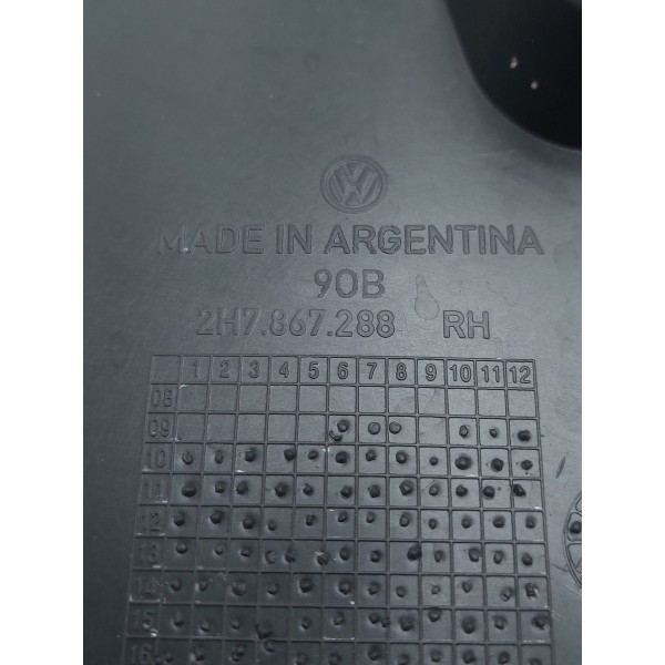 Moldura Inferior Coluna Direito Vw Amarok V6 15 2h7867288