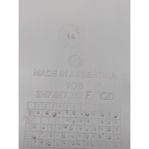 Acabamento Coluna Cinto Direita Vw Amarok 18/23 V6 2h7867242