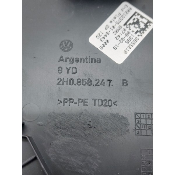 Moldura Lateral Painel Esquerdo Amarok V6 10/21 2h0858247b