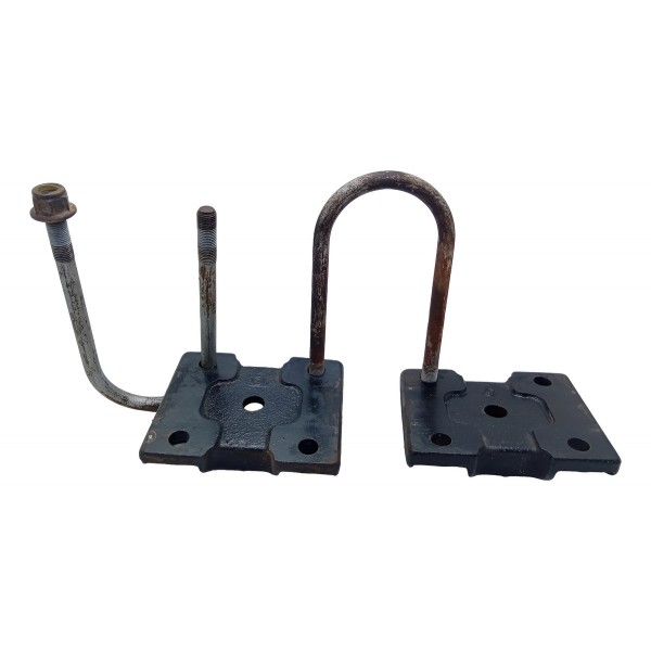 Par Suporte Feixe Mola Traseiro Amarok V6 2010 2011 A 2024