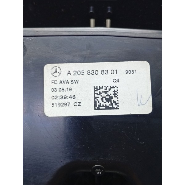 Difusor Ar Console Traseiro Mercedes C180 15/21 A2058308301