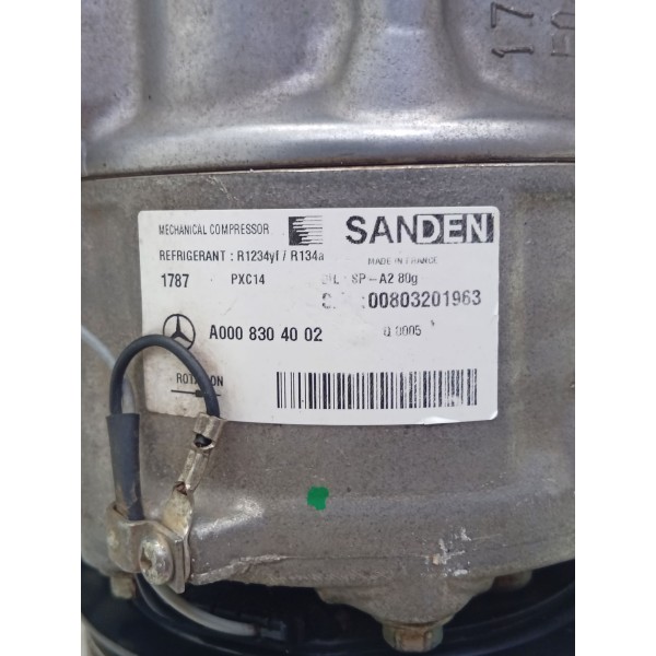 Compressor Ar Condicionado Mercedes C180 15/19 A0008304002