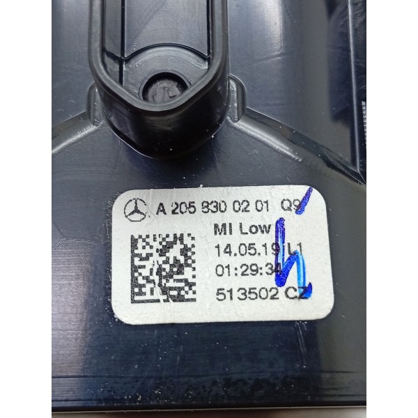 Difusor De Ar Central Mercedes C180 16/19a2058300201