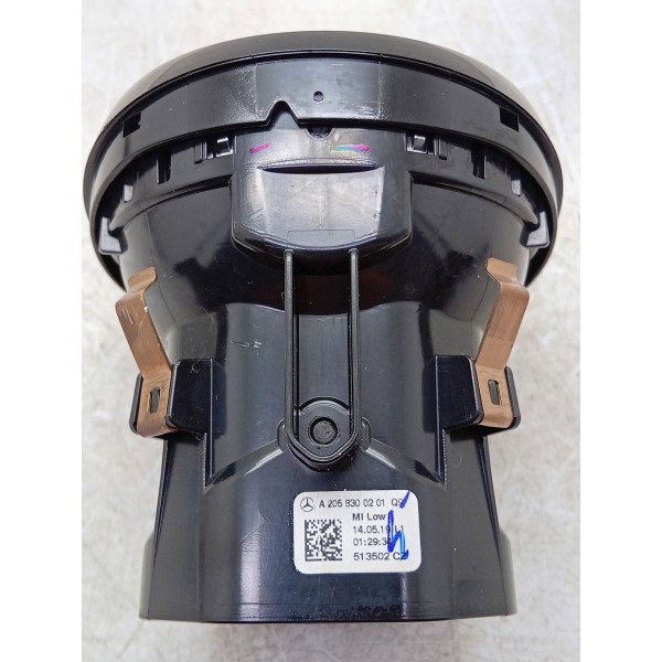 Difusor De Ar Central Mercedes C180 16/19a2058300201