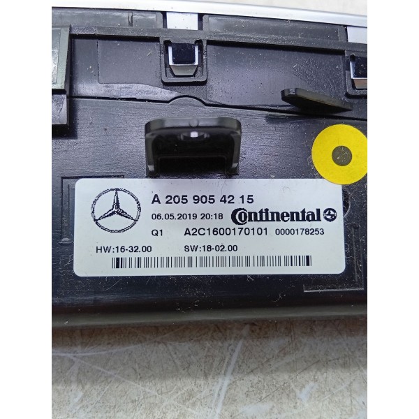 Comando Do Ar Condicionado Mercedes C180 A2059054215