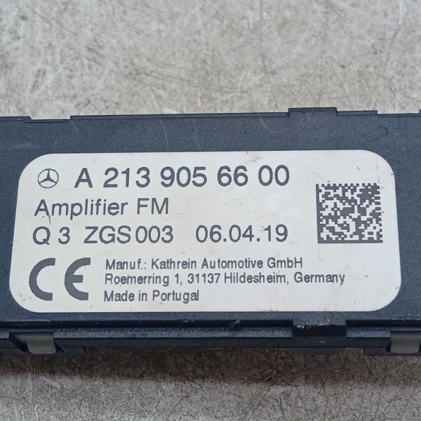 Módulo Keyless Mercedes C180 15/19 A2139056600