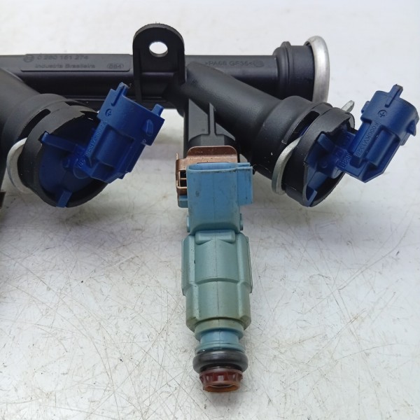 Kit Flauta E Bico Injetor Ford Ka 1.0 3cc 17/19 E3b59v45f