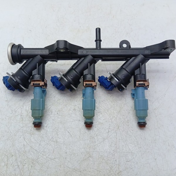 Kit Flauta E Bico Injetor Ford Ka 1.0 3cc 17/19 E3b59v45f