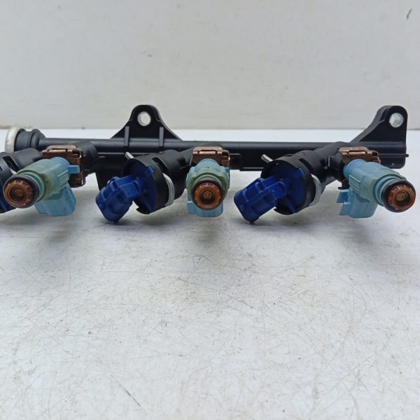Kit Flauta E Bico Injetor Ford Ka 1.0 3cc 17/19 E3b59v45f