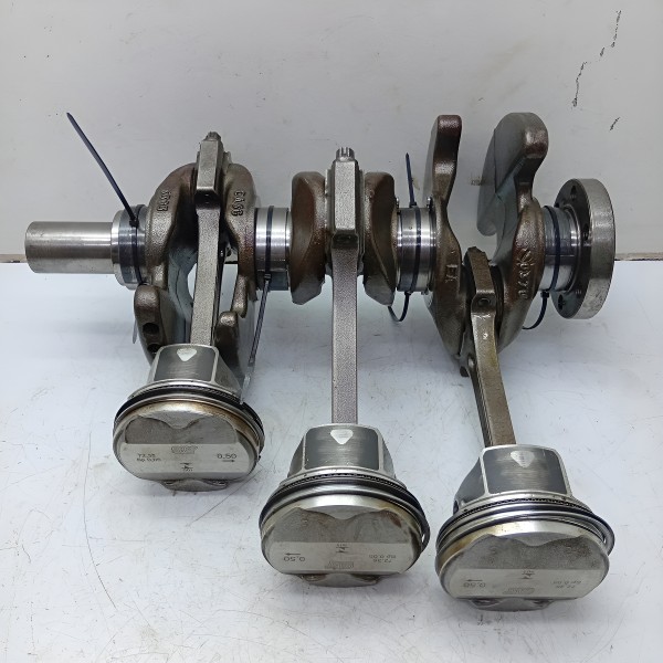 Virabrequim Completo Onix Pistão/vira 0.50