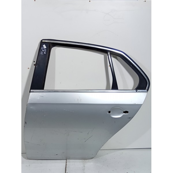 Porta Traseira Esquerda Vw Jetta 2007 A 2010 Traseira Esquerda Prata