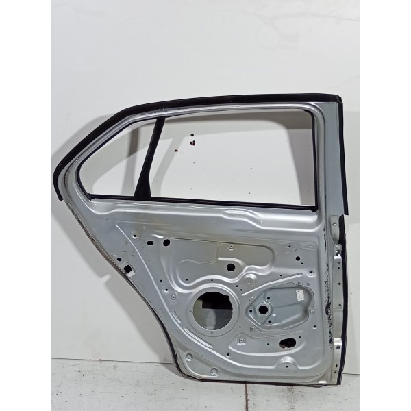 Porta Traseira Esquerda Vw Jetta 2007 A 2010 Traseira Esquerda Prata