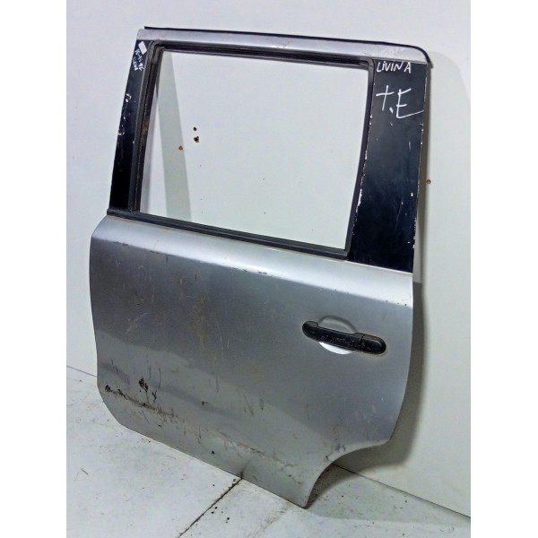 Porta Traseira Esquerda Nissan Livina 2010 A 2014 Traseira Esquerda