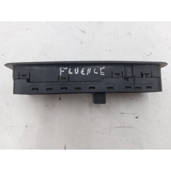 Interruptor Botao Comando Vidro Renault Fluence 2013 A 2016