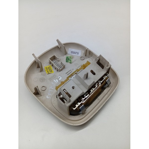 Lanterna Luz De Teto Citroen C4 2007 A 2013