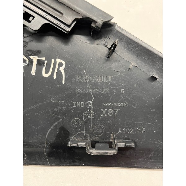 Moldura Retrovisor Esaq Renault Captur 2018 A 2022