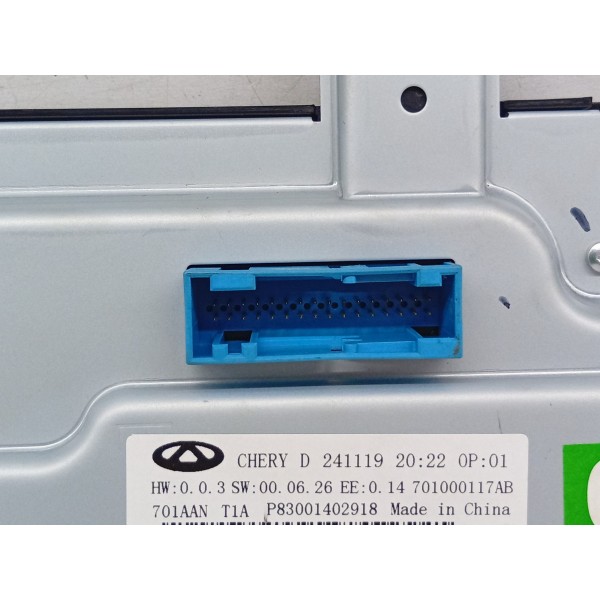 Painel Instrumento Chery Tiggo 7/8 2021/2025 P83001402918
