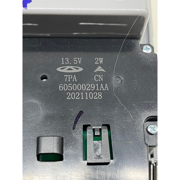 Comando Teto Solar Tiggo 7 Pro 2025