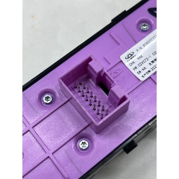 Botão Vidro Dian\esq Chery Tiggo 8 2025