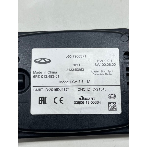 Módulo Ponto Cego Esquerdo Chery Tiggo 8 Pro 2025