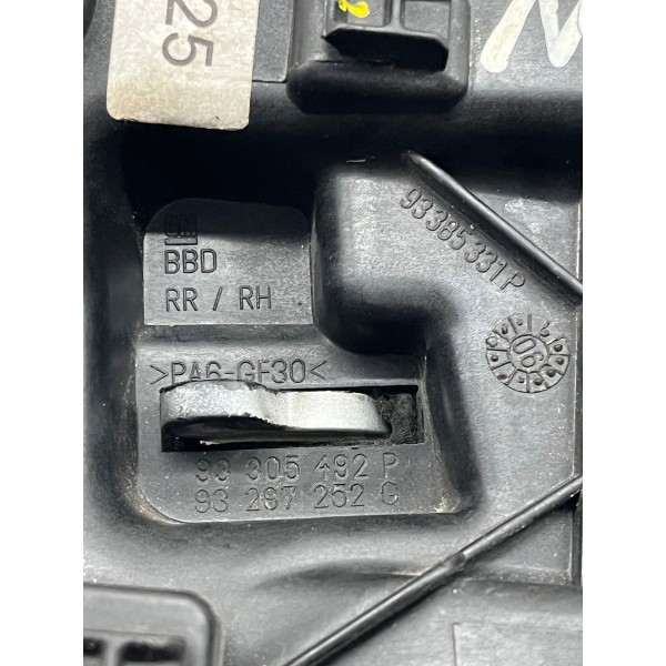 Maçaneta Inte. Traseira Direita Chevrolet Meriva 2002 A 2012