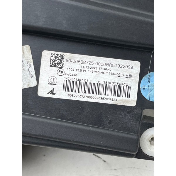 Farol Dianteiro Direito Led Rampage 2023 A 2025 2023a2025 Direito/passageiro