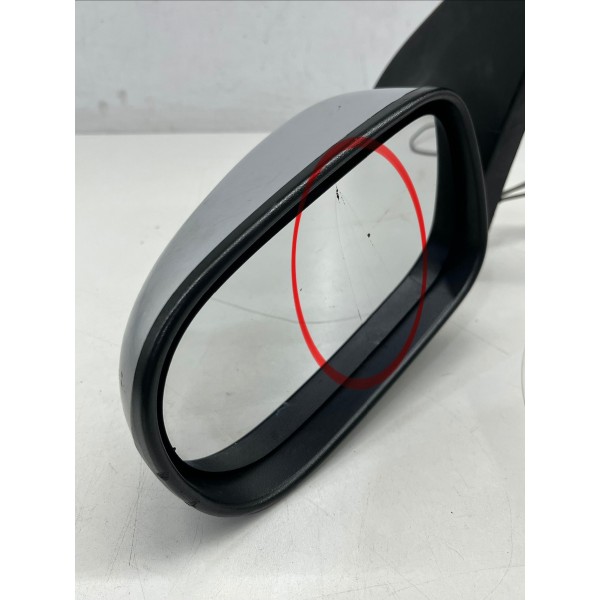 Retrovisor Esquerdo Manual Fiat Palio Sem Pisca