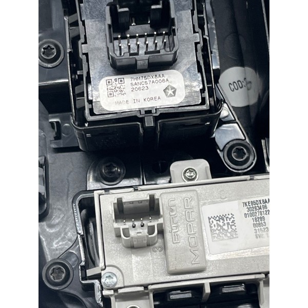 Seletor Passador Marcha C/moldura Rampage  2023 A 2025