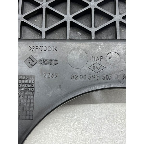 Capa Tampa Correia Dentada Renault Sandero 1.6 16v 2007-2012 Preto