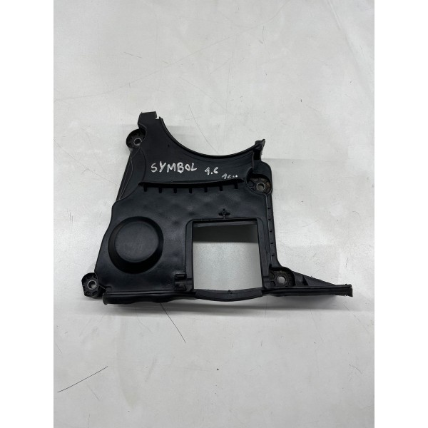 Capa Tampa Correia Dentada Renault Sandero 1.6 16v 2007-2012 Preto