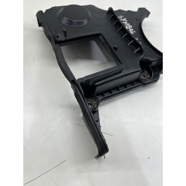 Capa Tampa Correia Dentada Renault Sandero 1.6 16v 2007-2012 Preto