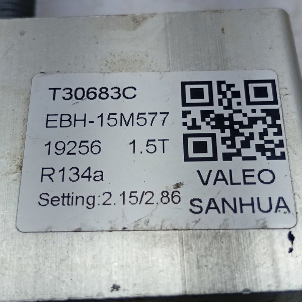 Válvula Expansão Chevrolet Tracker Onix 2020 A 2023