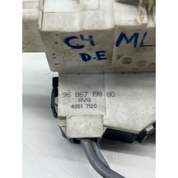 Fechadura Elétrica Dianteira Esquerda Citroen C4 2011 A 2016