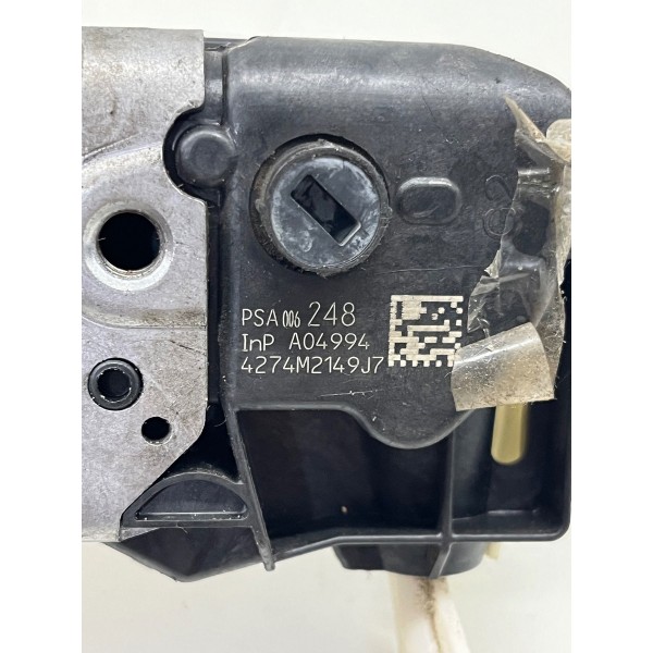 Fechadura Porta Traseira Esquerda Citroen C3 1.5 2014 2015