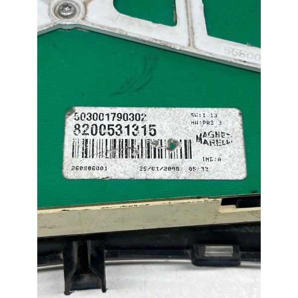 Painel Instrumentos Rpm Renault Sandero  2007 A 2013