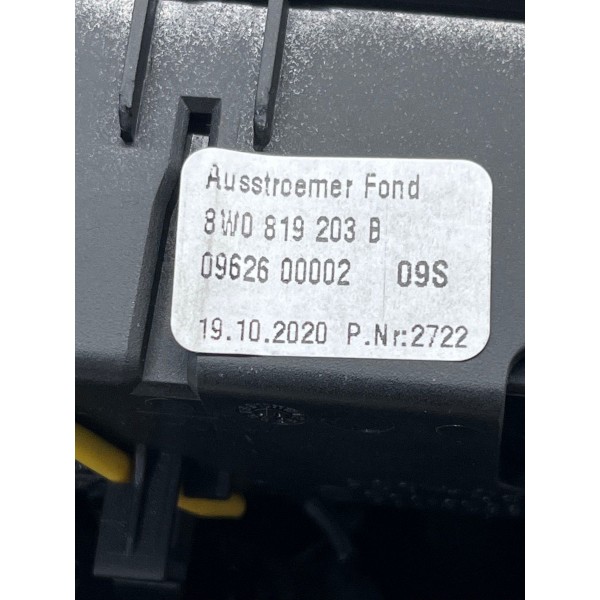 Ventilação Saída Ar Central Traseira Audi A5 2017 A 2024