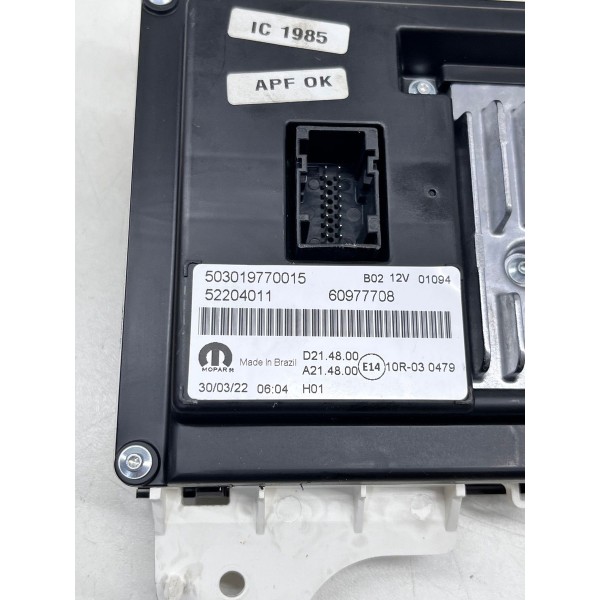 Painel Instrumentos  Jeep Commander 1.3 2021 A 2024