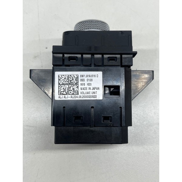 Botão Volume Multimídia Audi A5 2023 A 2025