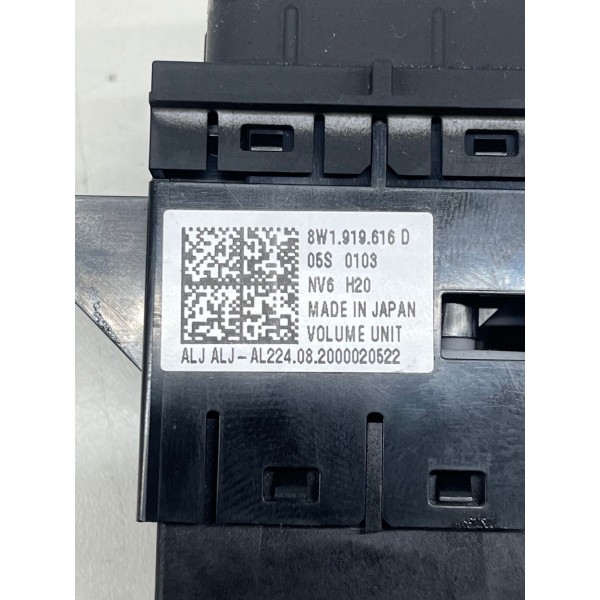 Botão Volume Multimídia Audi A5 2023 A 2025