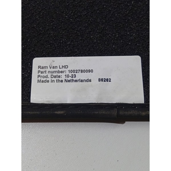 Tapete Tecido Rampage 2022 A 2025 1002780090 Original Preto Preto