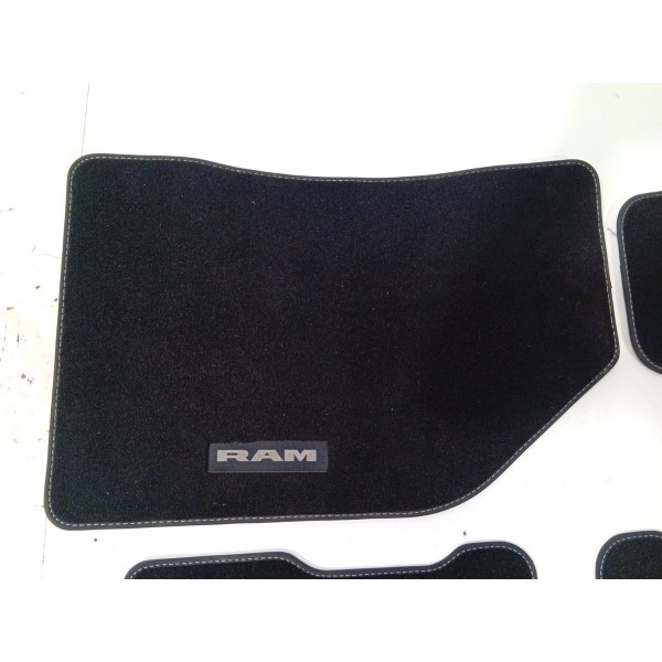 Tapete Tecido Rampage 2022 A 2025 1002780090 Original Preto Preto